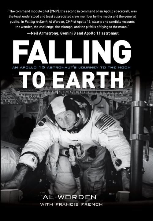 Cover of the book Falling to Earth by Al Worden, Francis French, Smithsonian