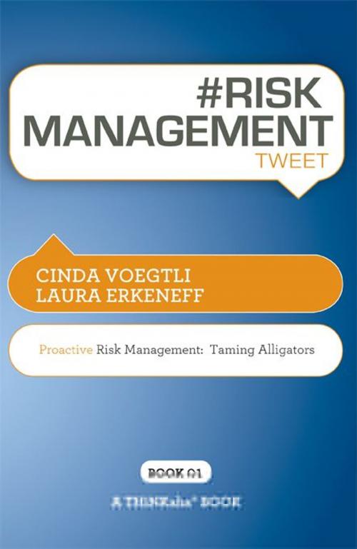 Cover of the book #RISK MANAGEMENT tweet Book01 by Cinda Voegtli and Laura Erkeneff, Happy About