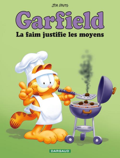 Cover of the book Garfield - tome 4 - La faim justifie les moyens by Jim Davis, DARGAUD