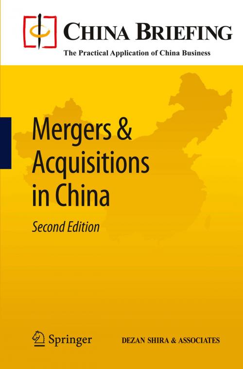 Cover of the book Mergers & Acquisitions in China by , Springer Berlin Heidelberg
