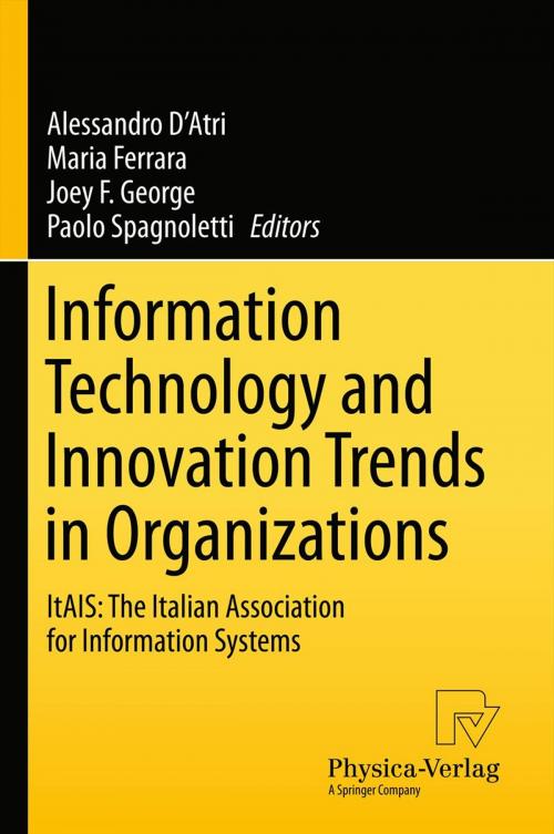 Cover of the book Information Technology and Innovation Trends in Organizations by , Physica-Verlag HD