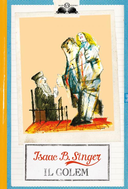Cover of the book Il Golem by Isaac Bashevis Singer, Salani Editore