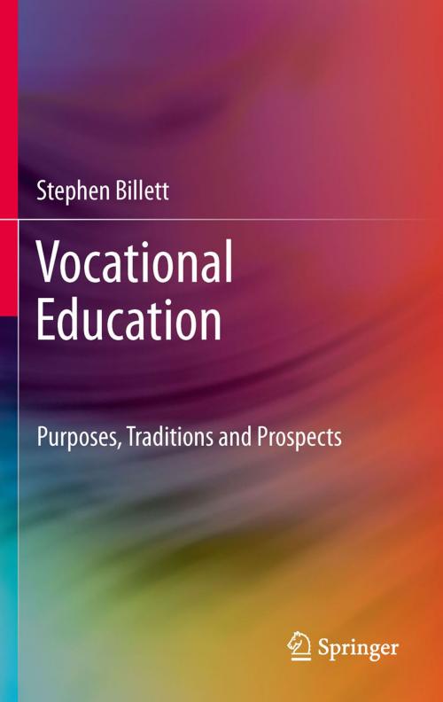 Cover of the book Vocational Education by Stephen Billett, Springer Netherlands