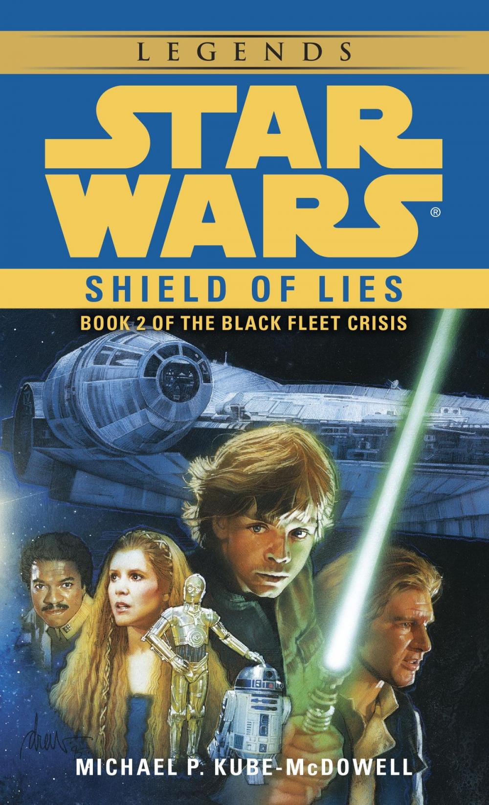 Big bigCover of Shield of Lies: Star Wars Legends (The Black Fleet Crisis)