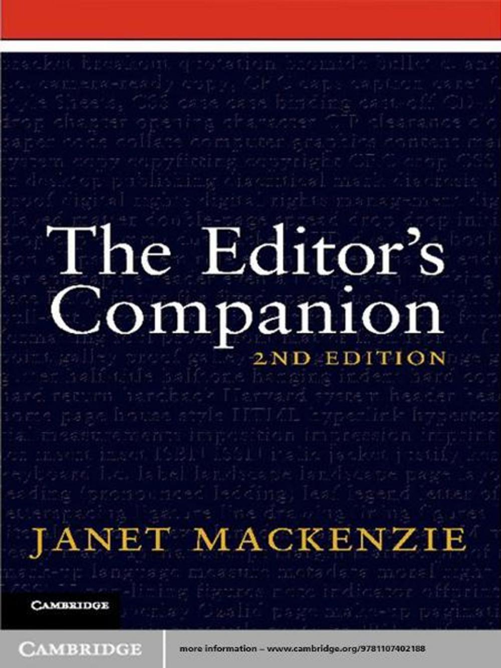 Big bigCover of The Editor's Companion