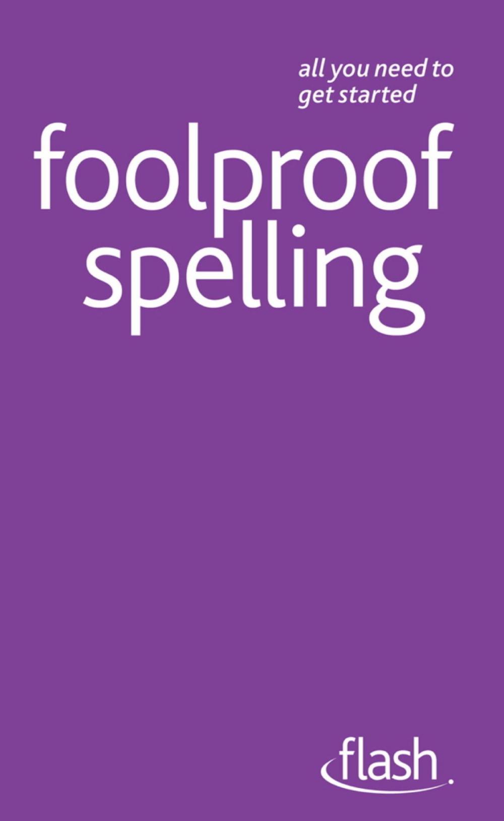 Big bigCover of Foolproof Spelling: Flash