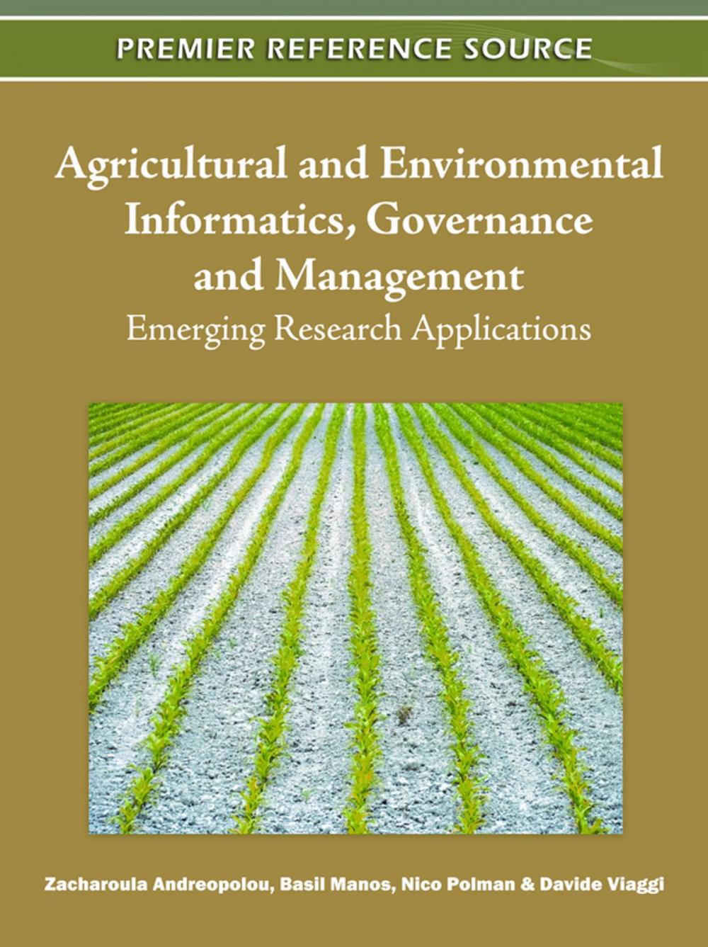 Big bigCover of Agricultural and Environmental Informatics, Governance and Management