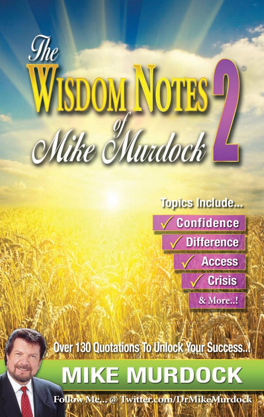Big bigCover of The Wisdom Notes of Mike Murdock 2
