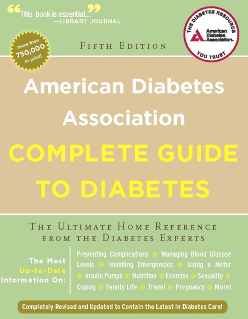 Big bigCover of American Diabetes Association Complete Guide to Diabetes