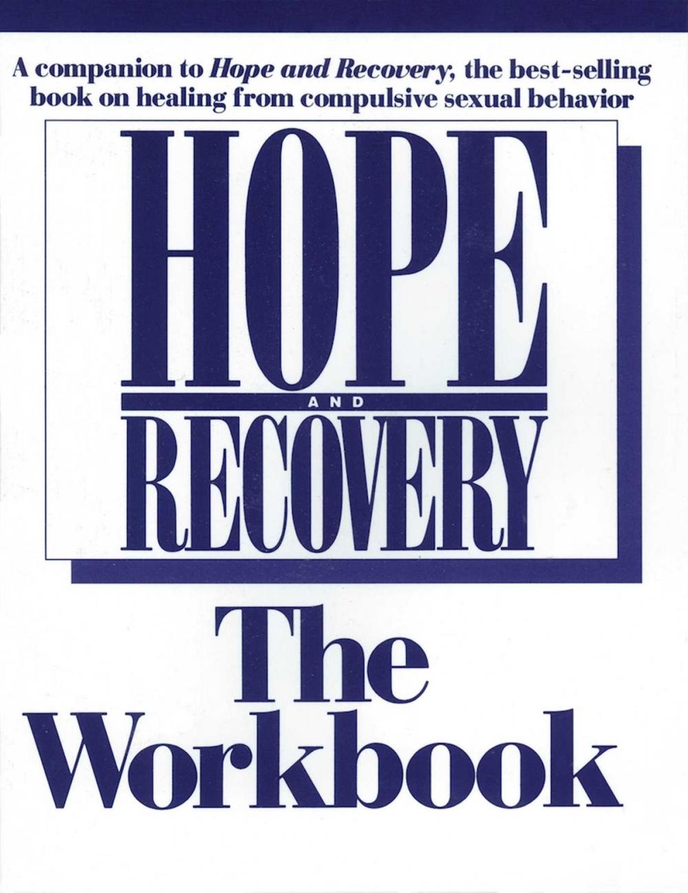 Big bigCover of Hope And Recovery The Workbook