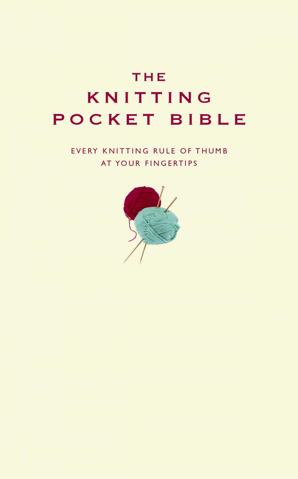 Big bigCover of The Knitting Pocket Bible