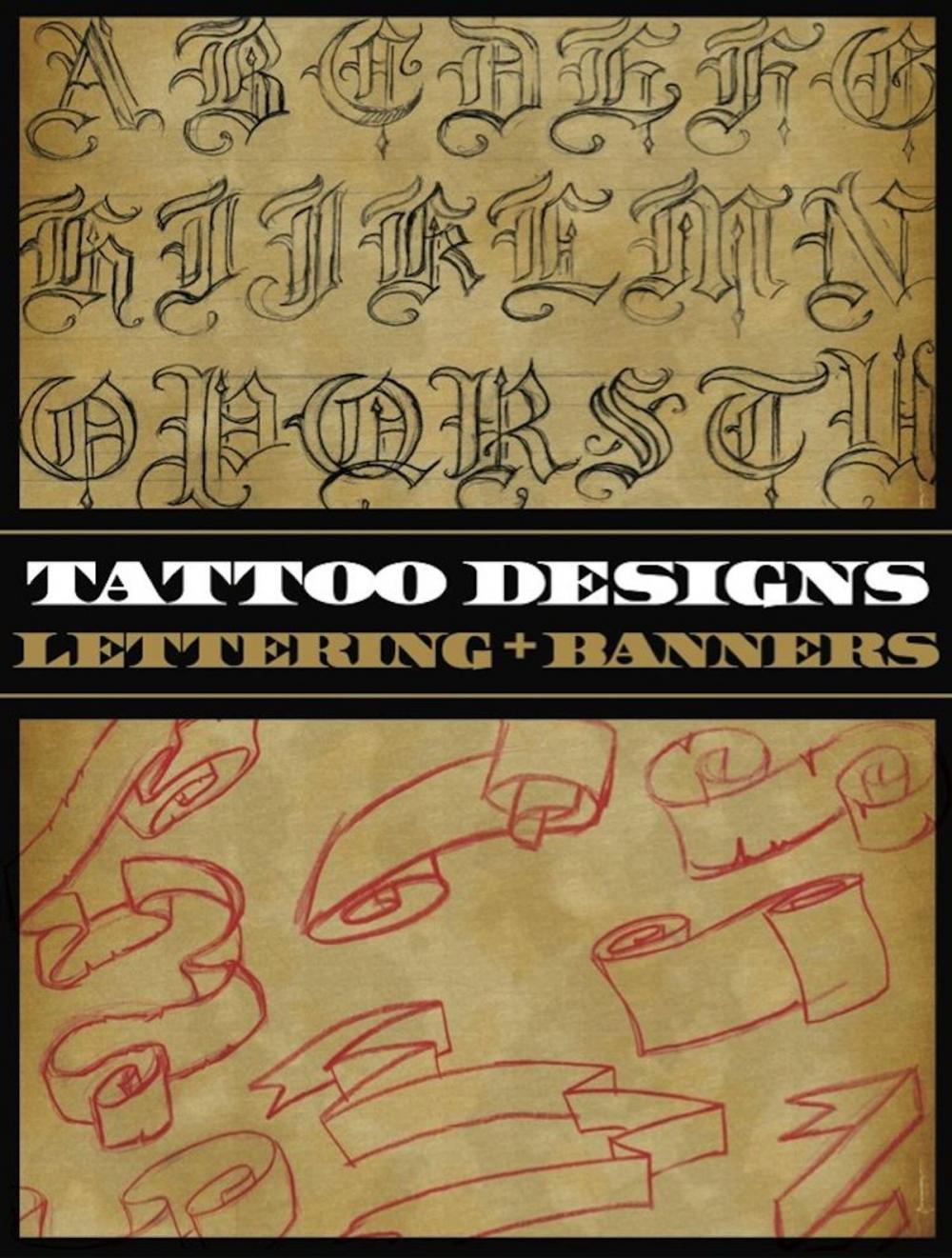 Big bigCover of Tattoo Designs: Lettering & Banners
