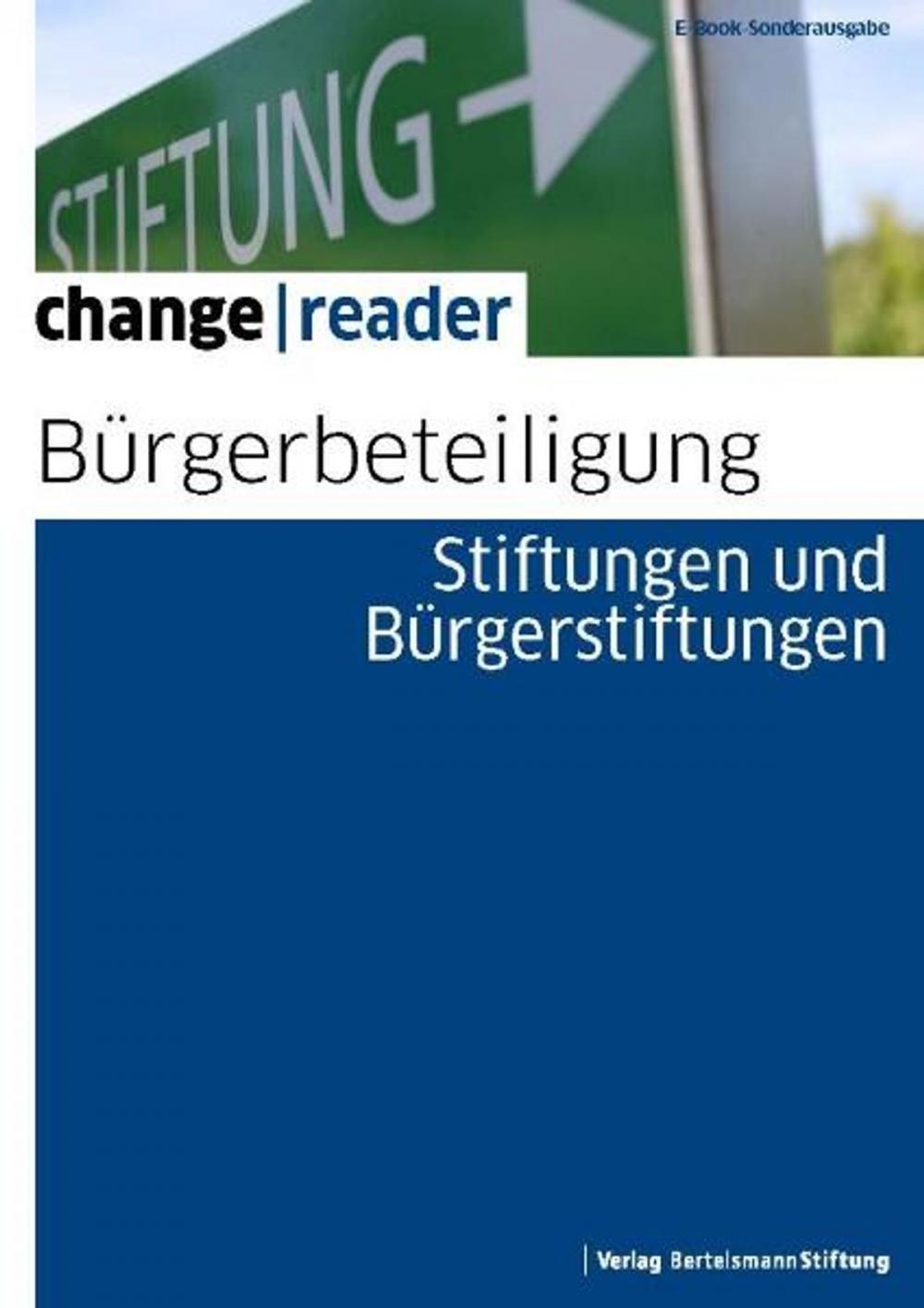 Big bigCover of Bürgerbeteiligung - Stiftungen und Bürgerstiftungen
