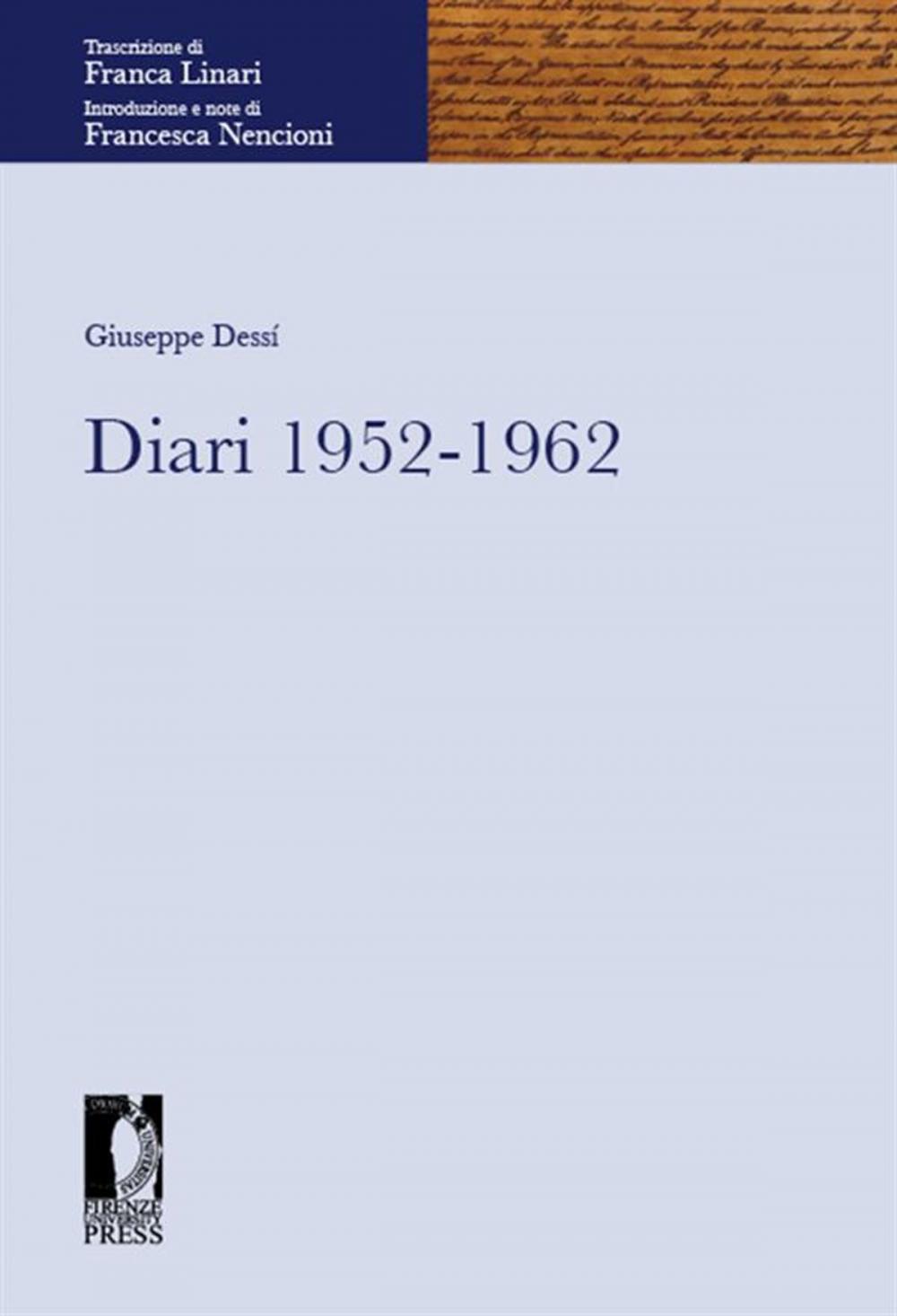 Big bigCover of Diari 1952-1962