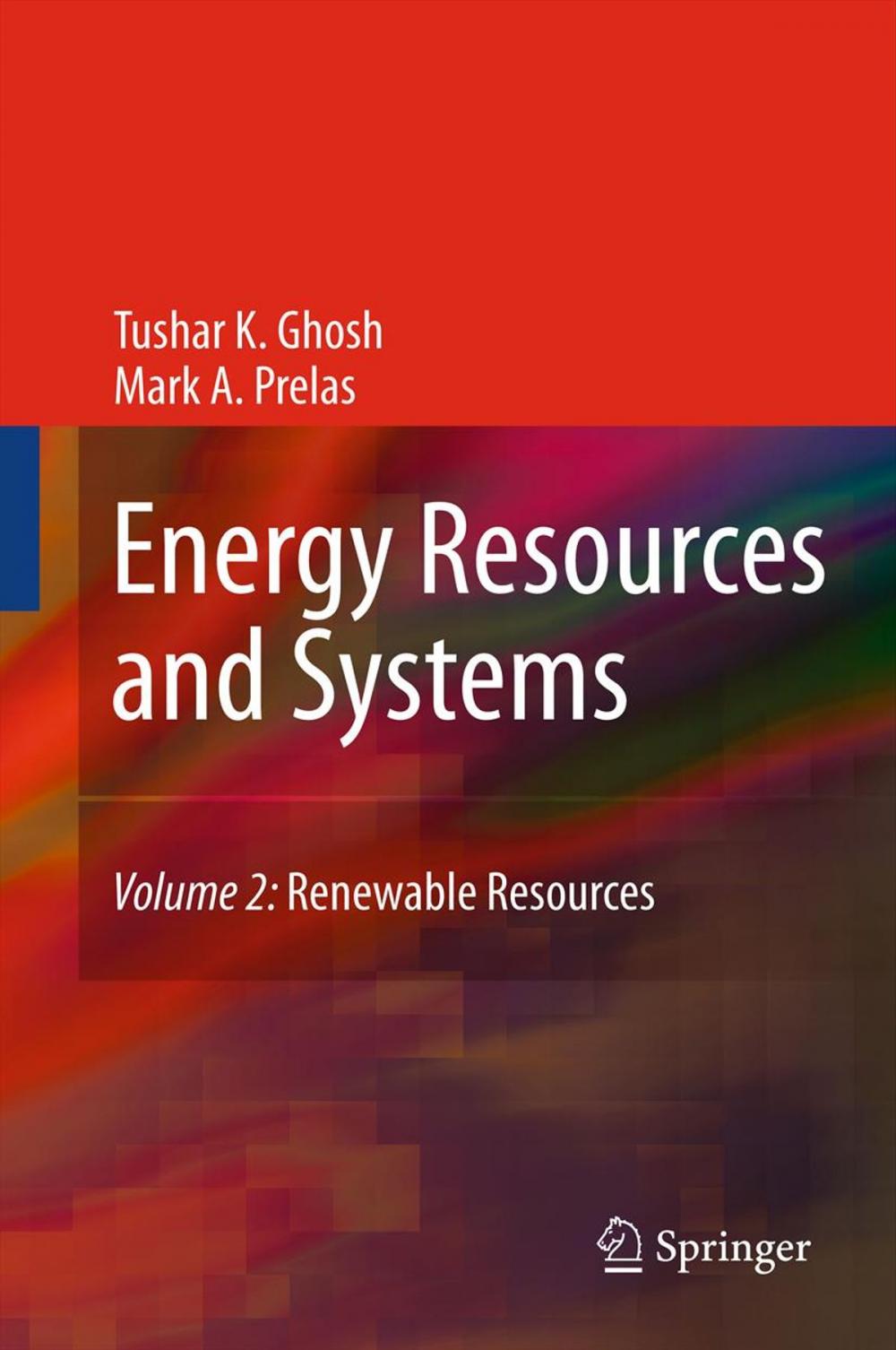 Big bigCover of Energy Resources and Systems