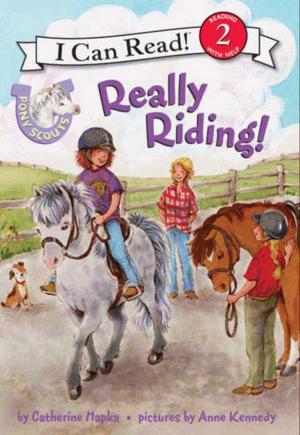 Cover of the book Pony Scouts: Really Riding! by Lauren Oliver