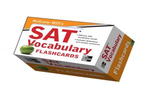 Book cover of McGraw-Hill's SAT Vocabulary Flashcards