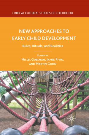 Cover of the book New Approaches to Early Child Development by Nick Lund