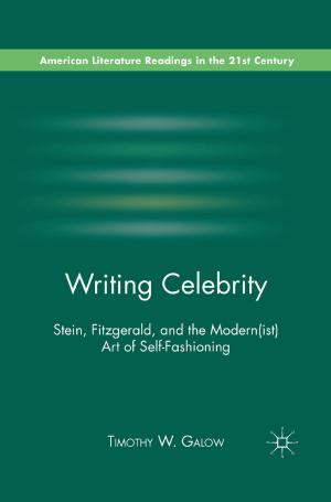Cover of the book Writing Celebrity by S. Osha