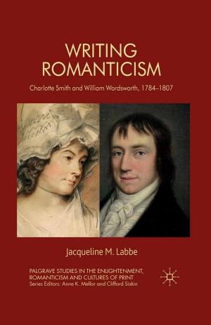 Cover of the book Writing Romanticism by J. Langer