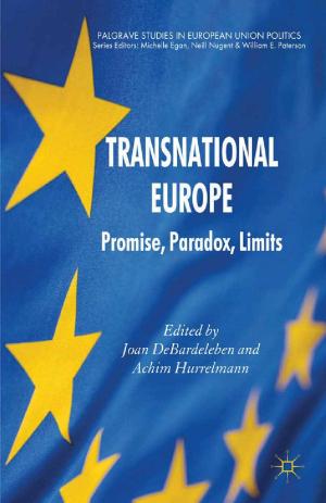 Cover of the book Transnational Europe by Federico Beltrame, Daniele Previtali