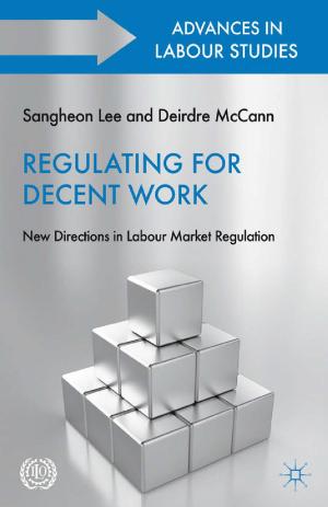Cover of the book Regulating for Decent Work by Peter Verhezen