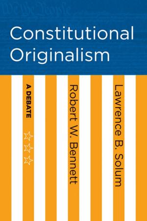 Cover of the book Constitutional Originalism by Vladimir Jabotinsky