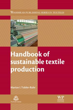 Cover of the book Handbook of Sustainable Textile Production by Vann Bennett
