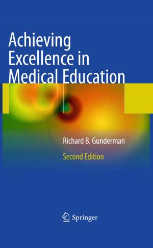 Book cover of Achieving Excellence in Medical Education