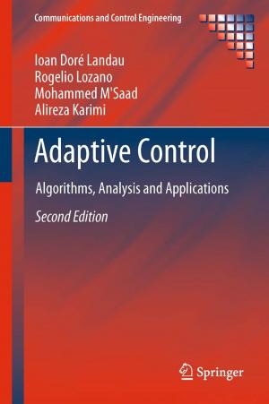 Cover of the book Adaptive Control by Ercan M. Dede, Jaewook Lee, Tsuyoshi Nomura