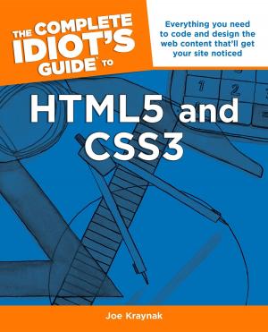 Book cover of The Complete Idiot's Guide to HTML5 and CSS3