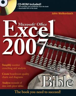 Cover of the book Excel 2007 Bible by Robert Kelsey
