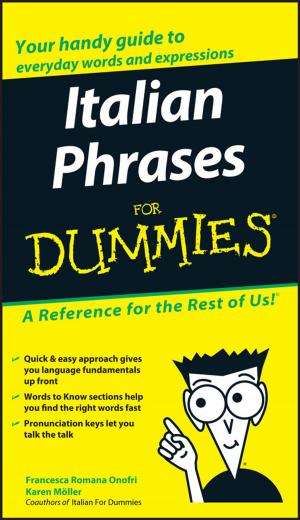 Cover of the book Italian Phrases For Dummies by Charles Hannabarger, Frederick Buchman, Peter Economy
