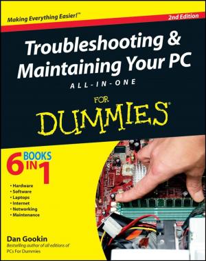 Cover of the book Troubleshooting and Maintaining Your PC All-in-One For Dummies by William Irwin