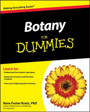 Cover of the book Botany For Dummies by Lena Sanders, Hélène Mathian