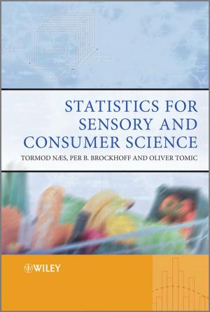 Cover of the book Statistics for Sensory and Consumer Science by Claudia Schmidt-Dannert, Rolf D. Schmid