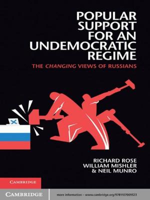 Cover of the book Popular Support for an Undemocratic Regime by Ali Rahnema