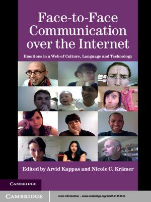 Cover of the book Face-to-Face Communication over the Internet by Mark Blaug