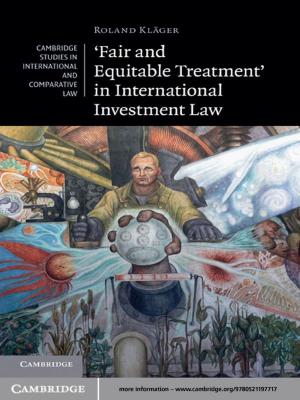 Cover of the book 'Fair and Equitable Treatment' in International Investment Law by Professor Fritjof Capra, Pier Luigi Luisi
