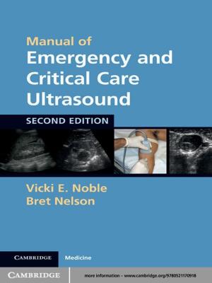 Cover of the book Manual of Emergency and Critical Care Ultrasound by Maggie L. Popkin