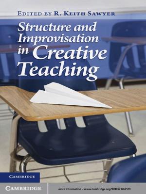 Cover of the book Structure and Improvisation in Creative Teaching by Edouard B. Sonin