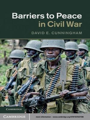 Cover of the book Barriers to Peace in Civil War by Sharon E. Nicholson