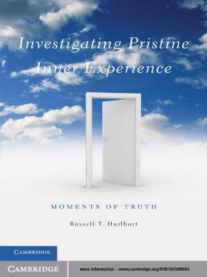 Cover of the book Investigating Pristine Inner Experience by W. A. Speck