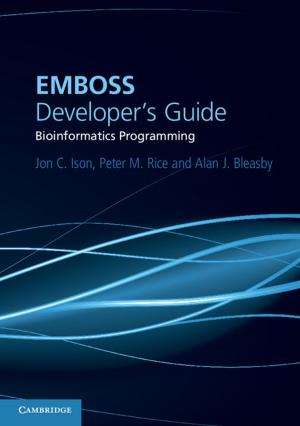Book cover of EMBOSS Developer's Guide