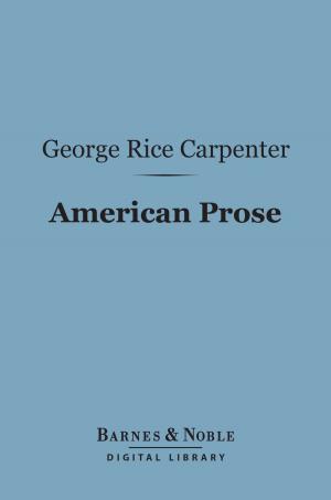 Cover of the book American Prose (Barnes & Noble Digital Library) by Louise Tondeur