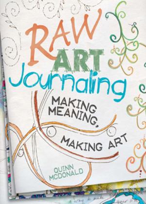 Book cover of Raw Art Journaling