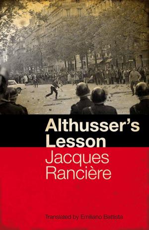 Cover of the book Althusser's Lesson by Geoff Coughlin