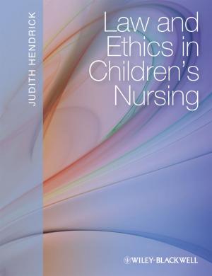 Cover of the book Law and Ethics in Children's Nursing by Nick Graham, Stanley E. Portny