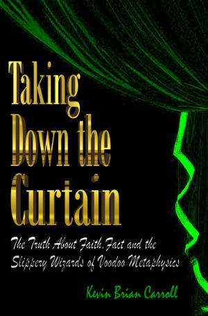 Book cover of Taking Down The Curtain: The Truth About Faith, Fact, and the Slippery Wizards of Voodoo Metaphysics