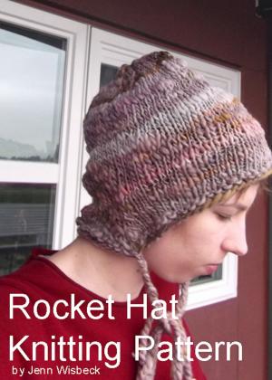 Cover of Rocket Hat Knitting Pattern